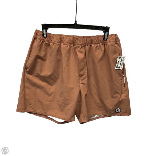 Athletic Shorts By Vuori In Tan, Size: Xl