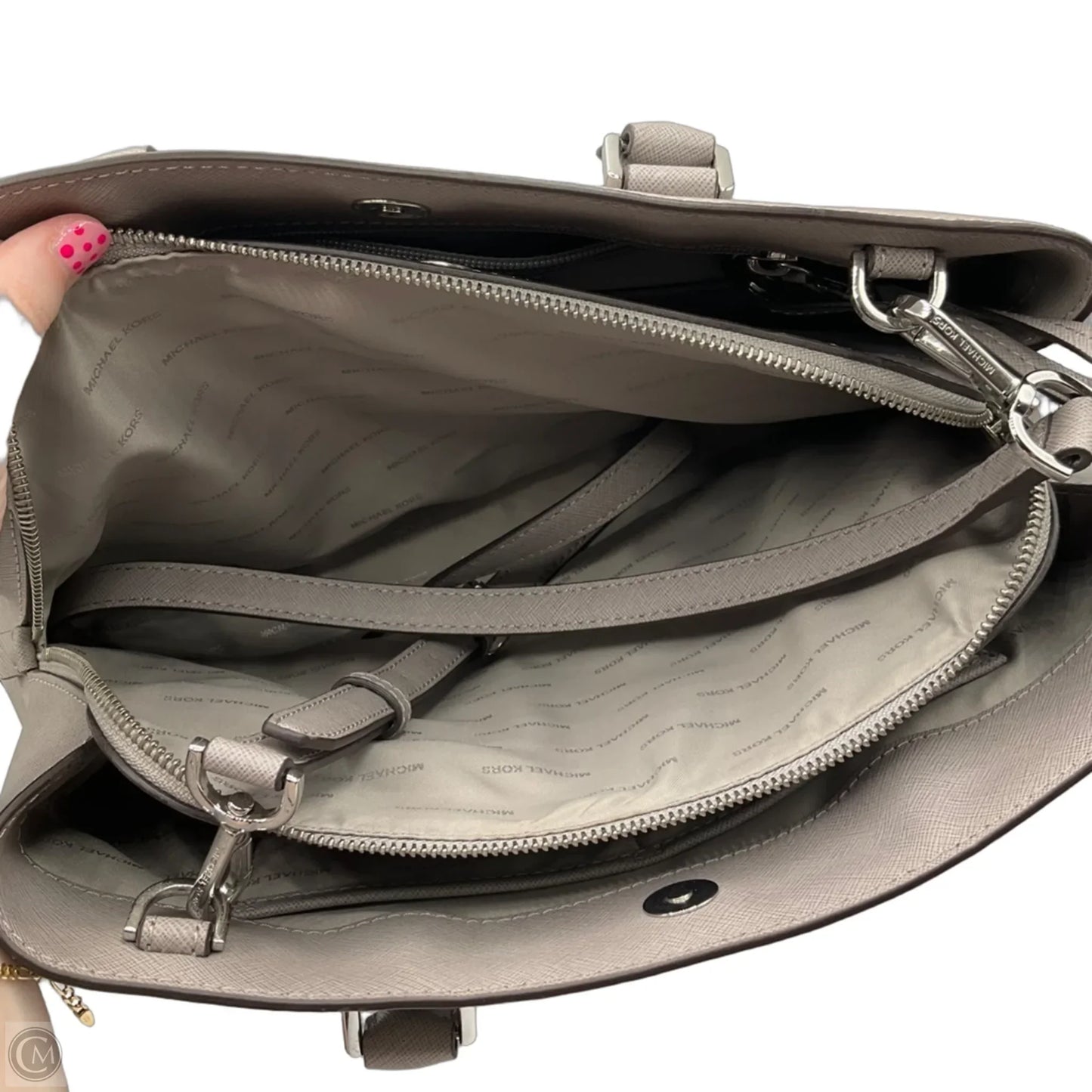 Crossbody Designer By Michael Kors, Size: Large