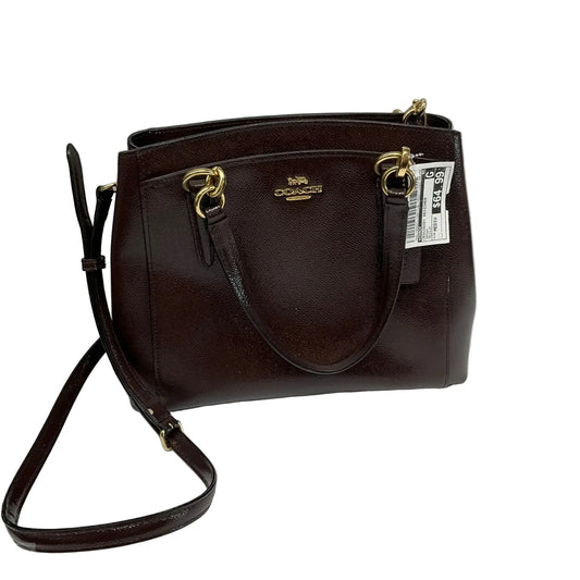 Crossbody Designer By Coach, Size: Medium