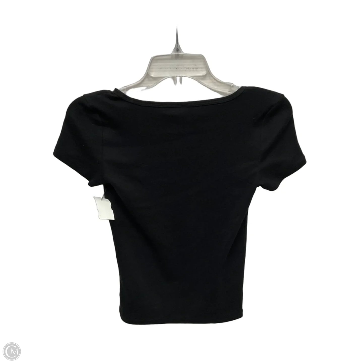 Top Short Sleeve By Tna In Black, Size: S