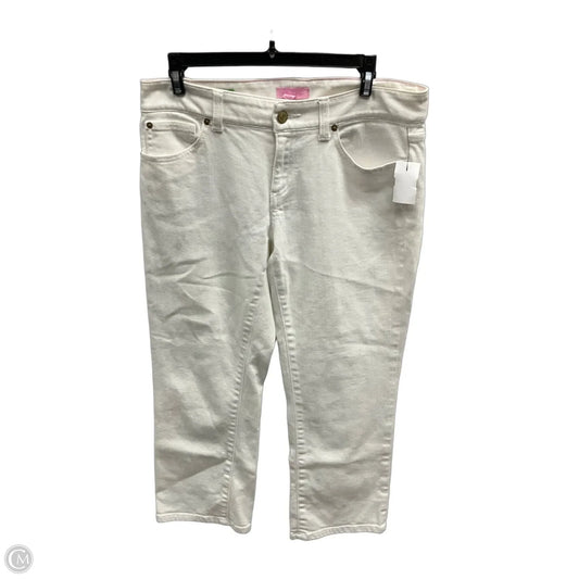 Pants Designer By Lilly Pulitzer In White, Size: 6