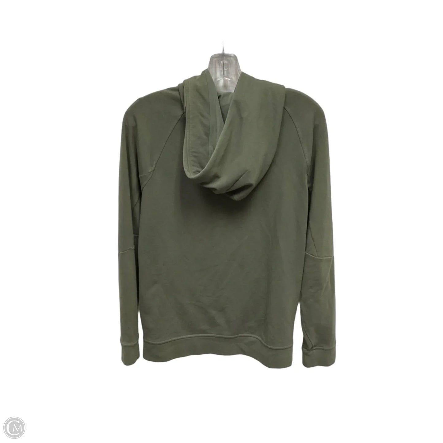 Athletic Sweatshirt Hoodie By Lululemon In Green, Size: Xs