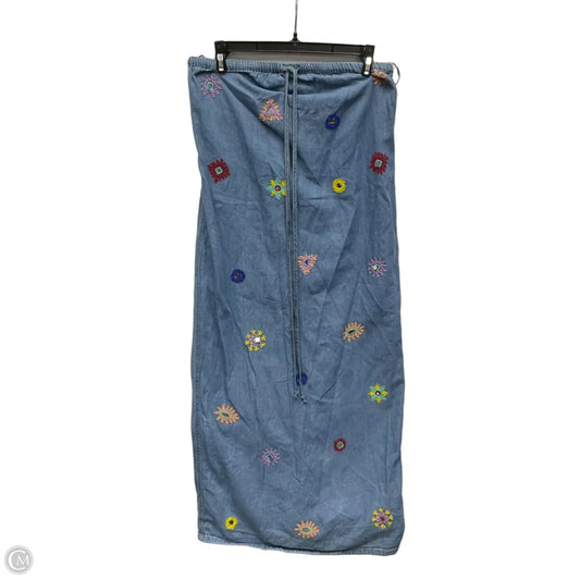 Skirt Maxi By Zara In Multi-colored, Size: S