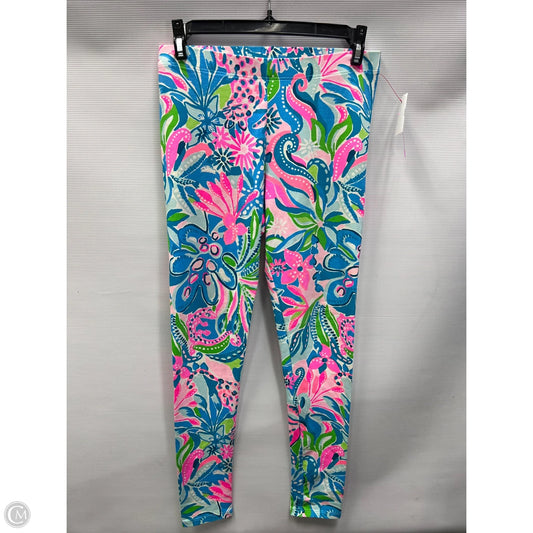 Pants Designer By Lilly Pulitzer In Floral Print, Size: Xl