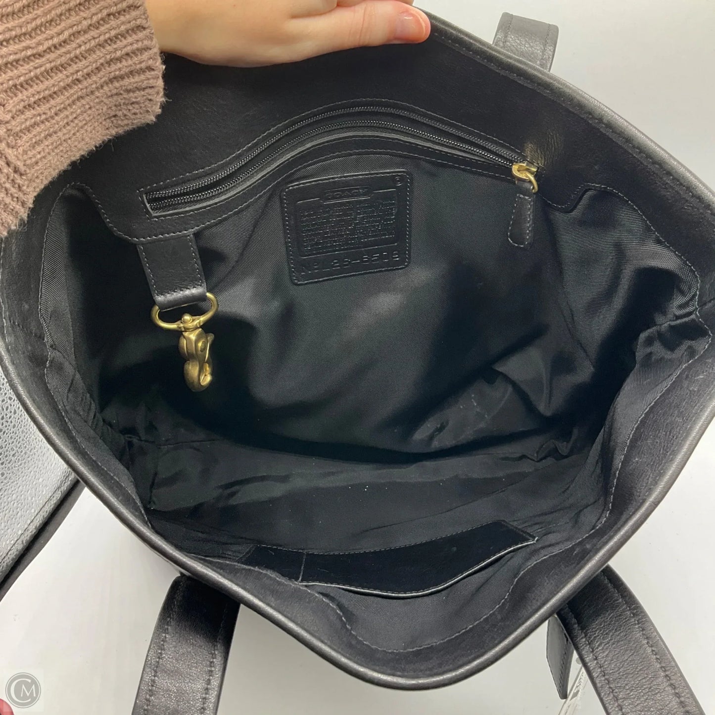 Handbag Designer By Coach, Size: Large