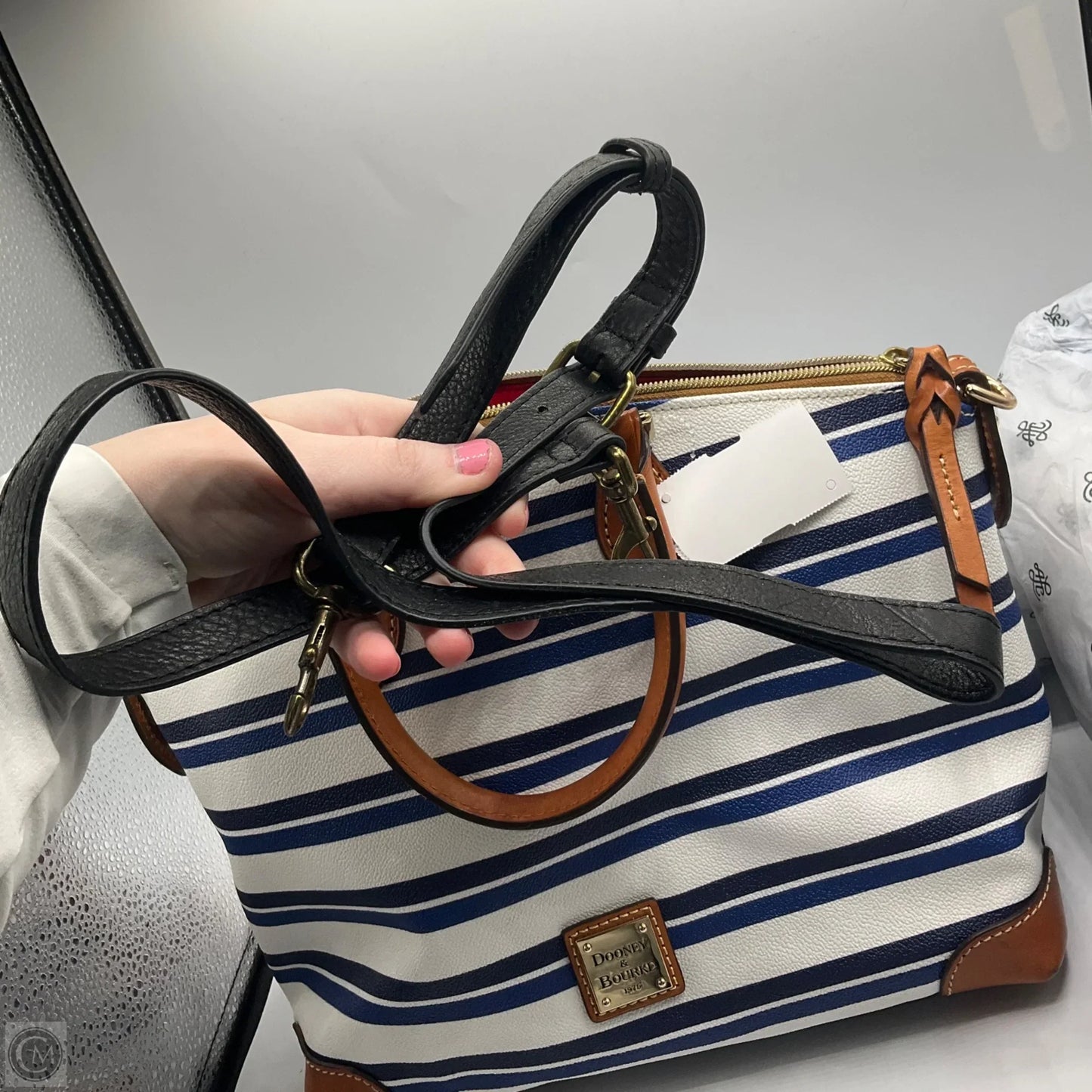 Handbag Designer By Dooney And Bourke, Size: Large