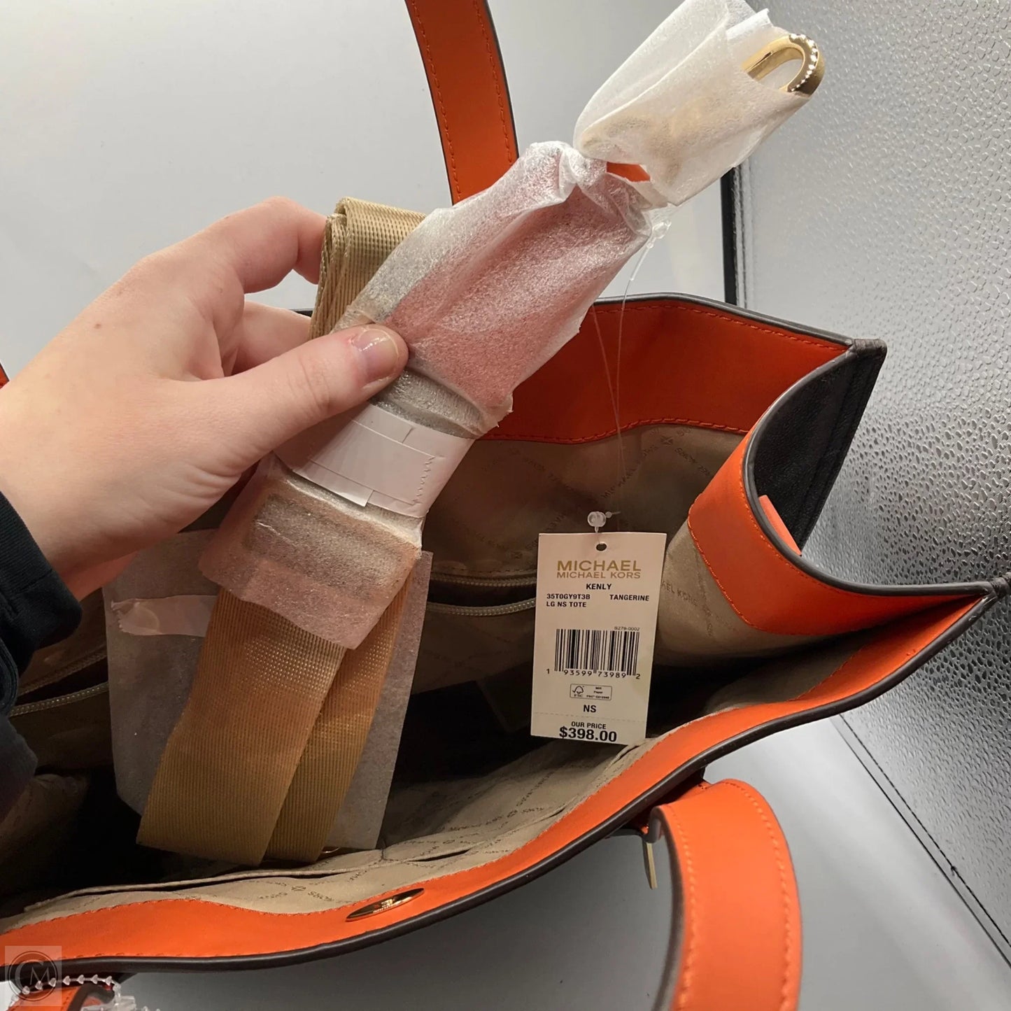 Handbag Designer By Michael Kors, Size: Large