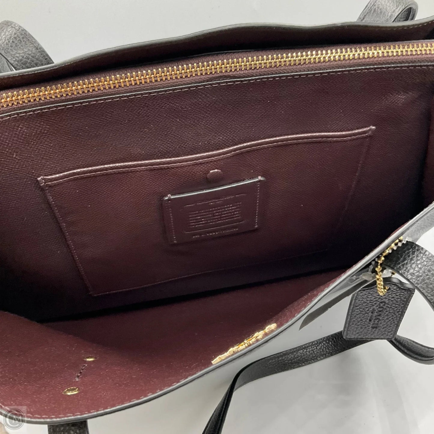 Handbag Designer By Coach, Size: Large