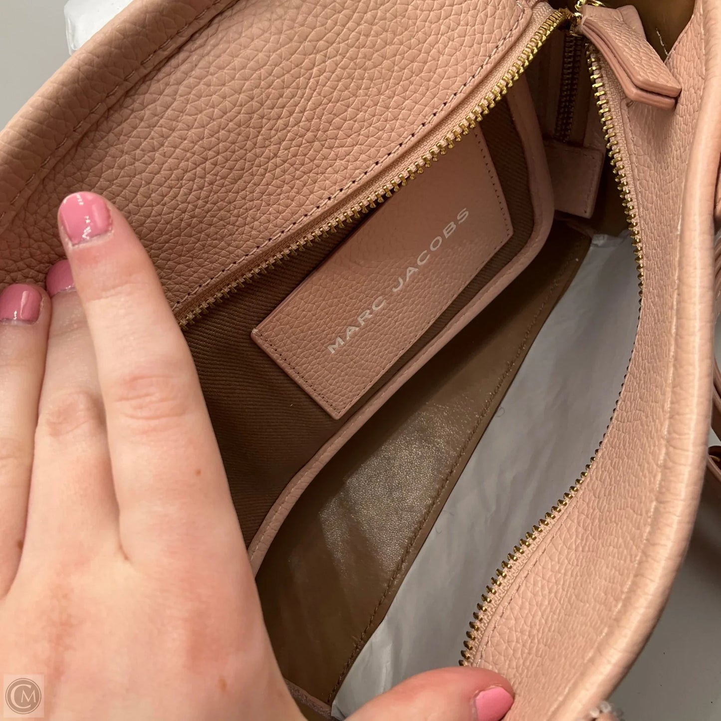 Handbag Luxury Designer By Marc Jacobs, Size: Small