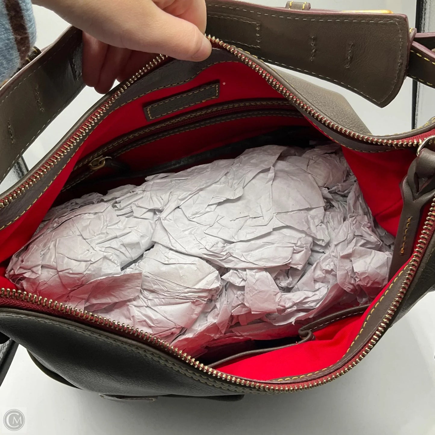 Handbag Designer By Dooney And Bourke, Size: Large