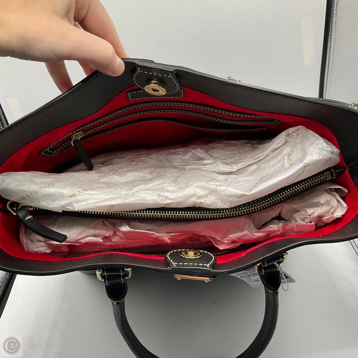 Handbag Designer By Dooney And Bourke, Size: Large