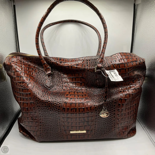 Handbag Designer By Brahmin, Size: Large