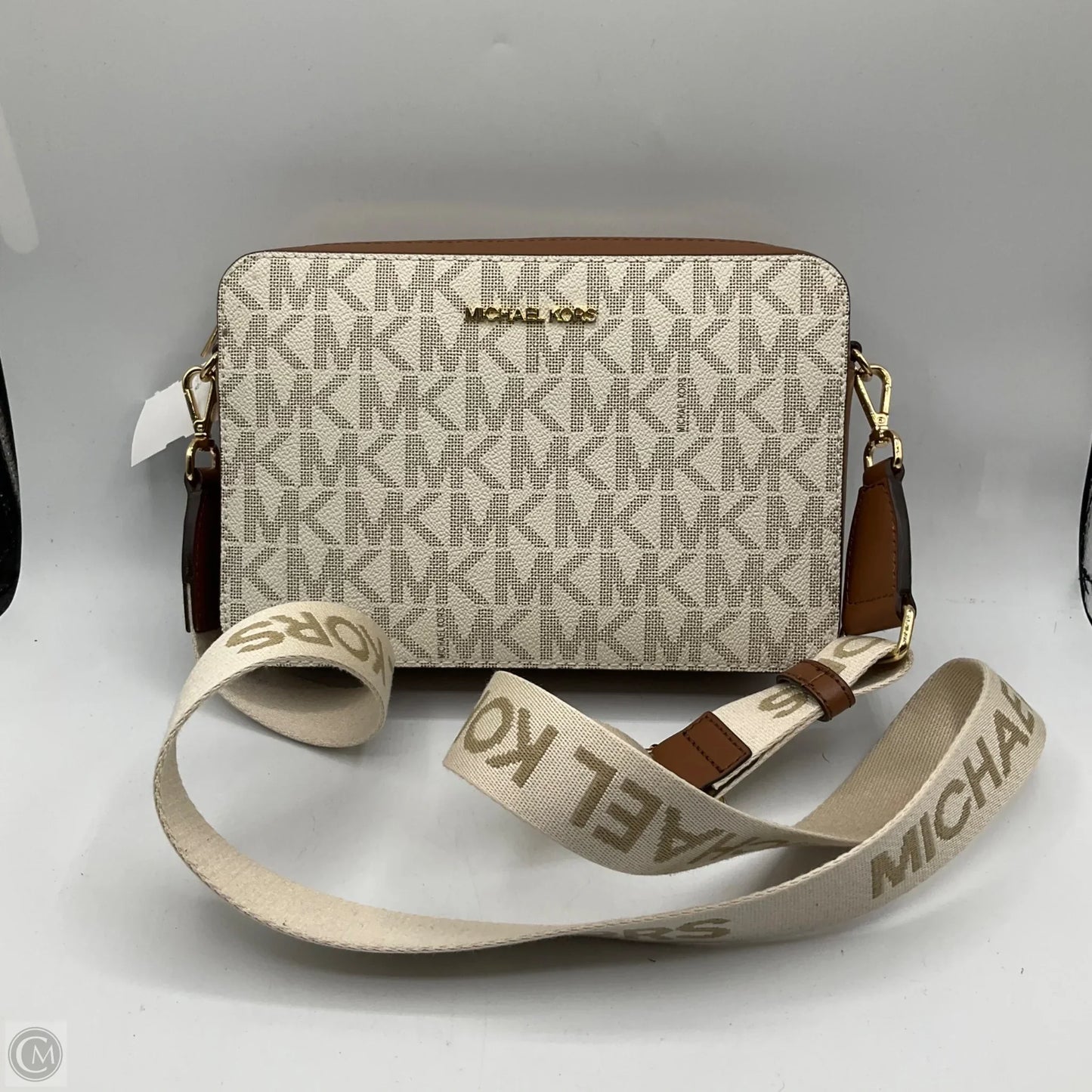 Crossbody Designer By Michael Kors, Size: Large