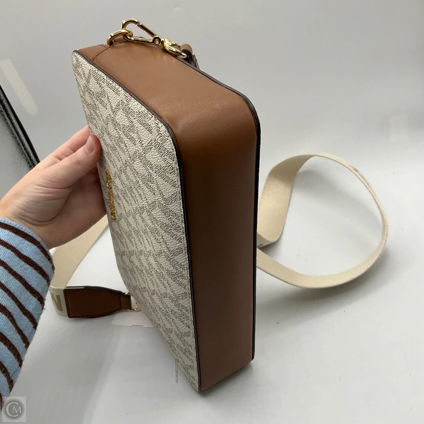 Crossbody Designer By Michael Kors, Size: Large