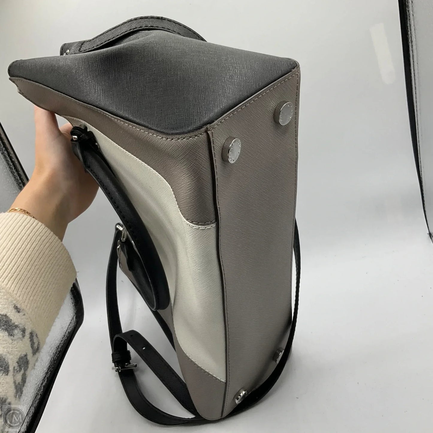 Crossbody Designer By Michael Kors, Size: Medium