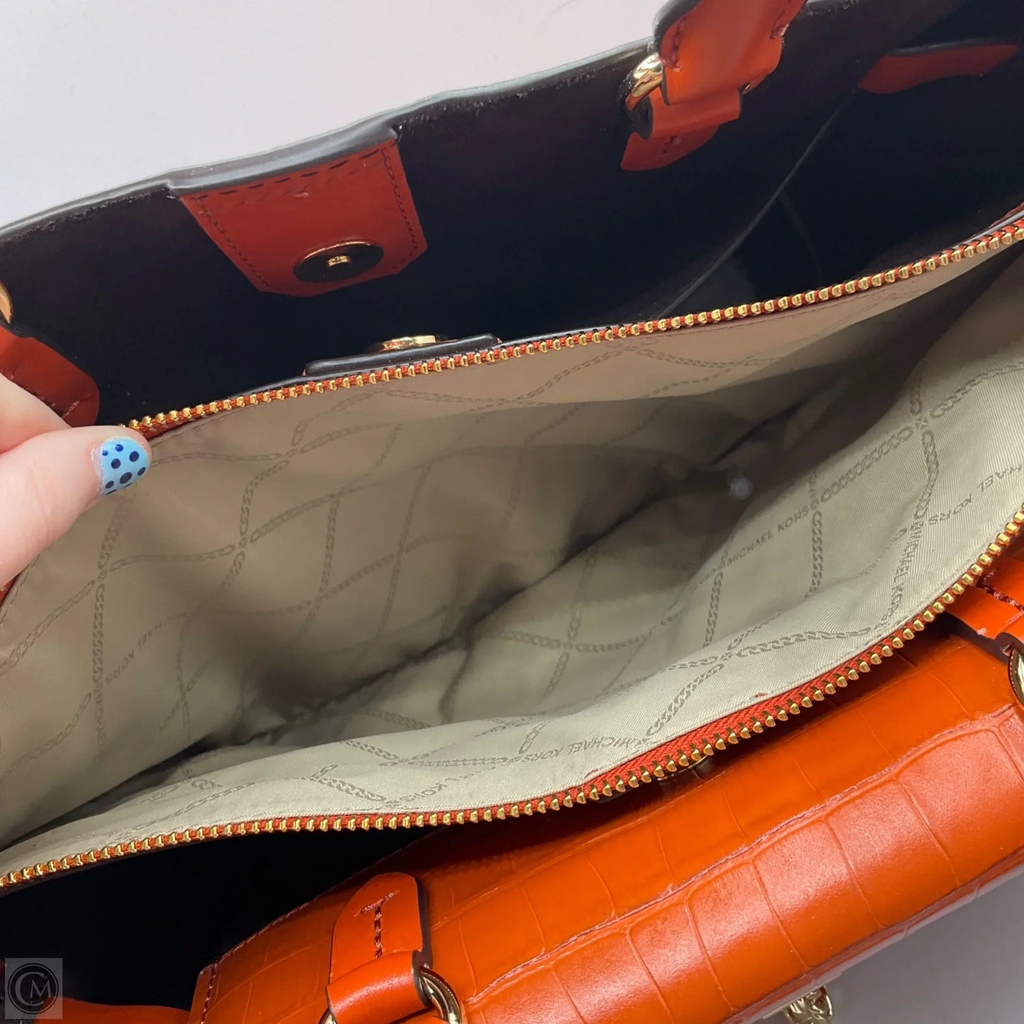 Handbag Designer By Michael Kors, Size: Large