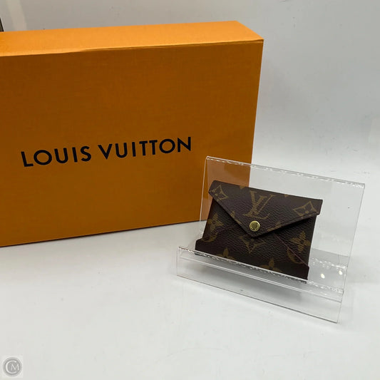 Wallet Luxury Designer By Louis Vuitton, Size: Small