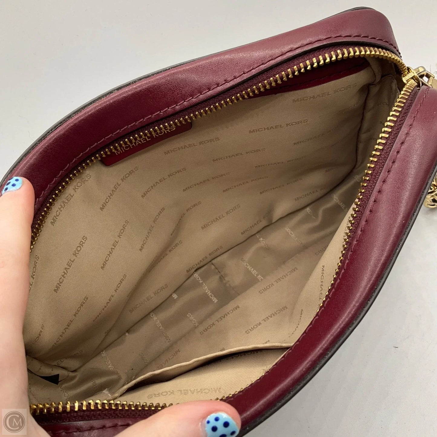 Crossbody Designer By Michael Kors, Size: Small