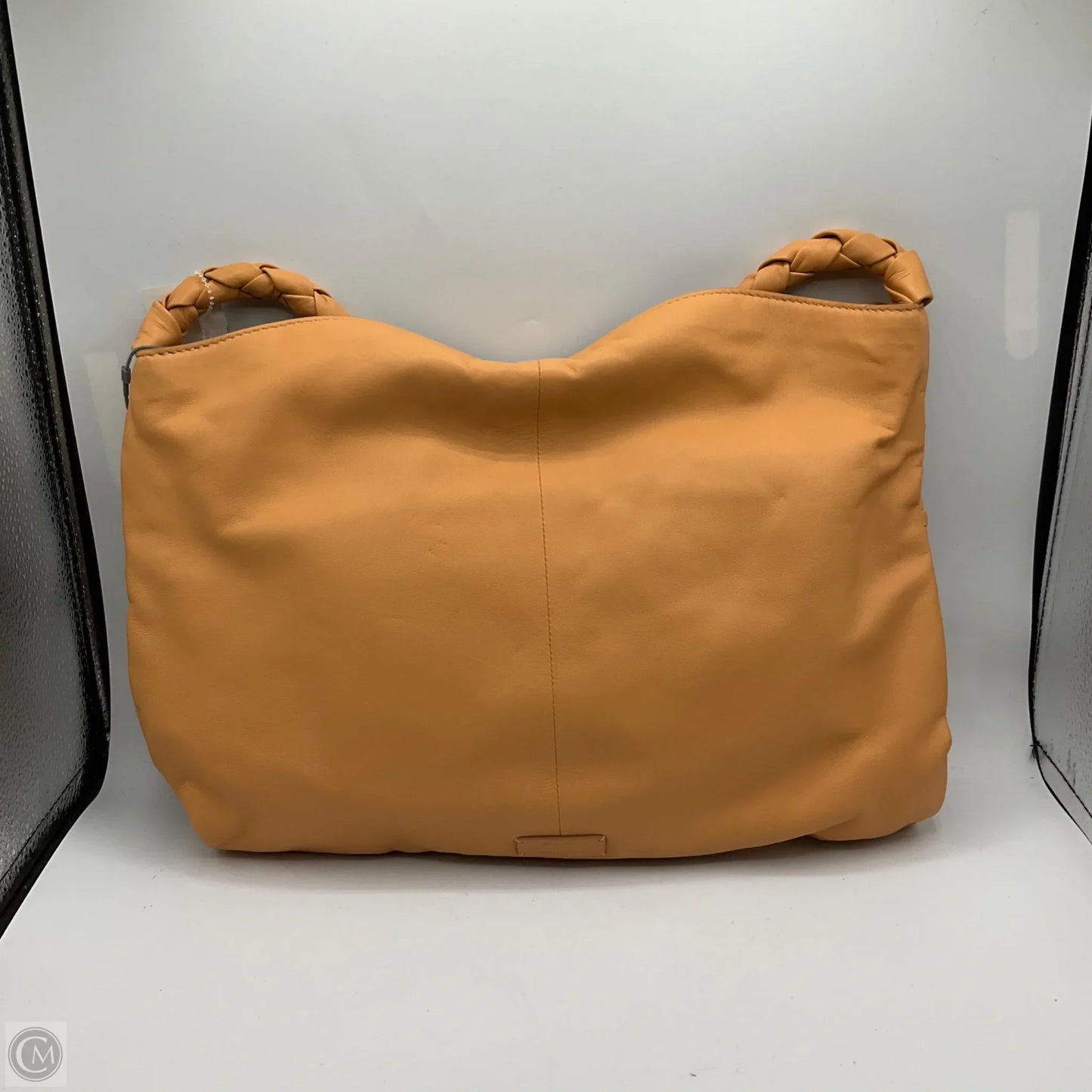 Handbag Leather By Vince Camuto, Size: Medium