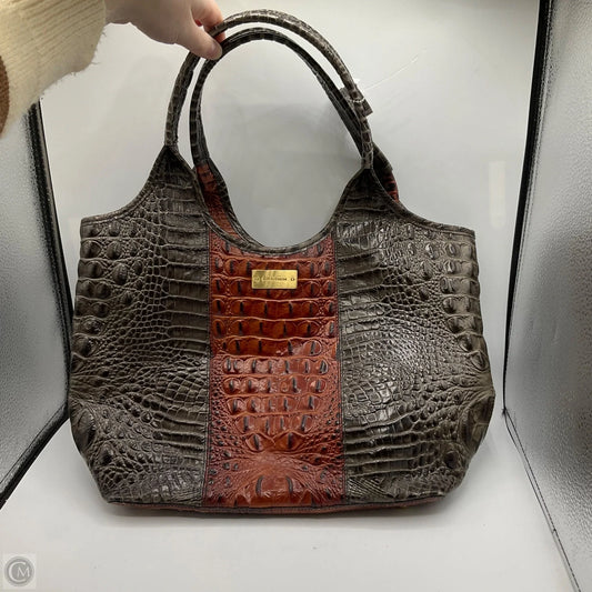 Handbag Designer By Brahmin, Size: Large