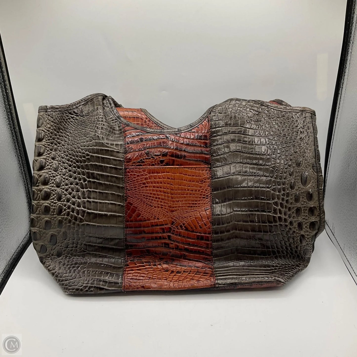 Handbag Designer By Brahmin, Size: Large