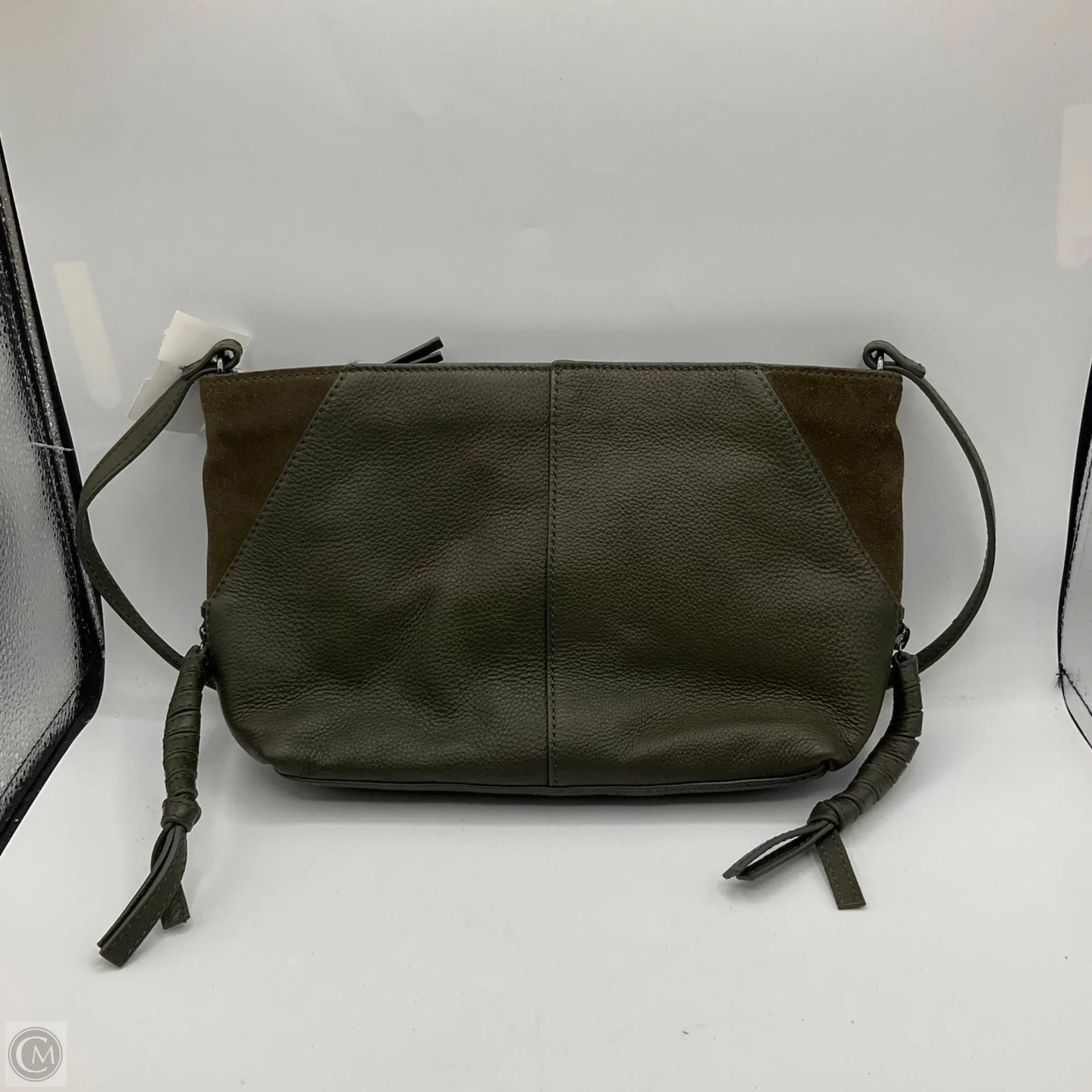 Crossbody Leather By Vince Camuto, Size: Medium