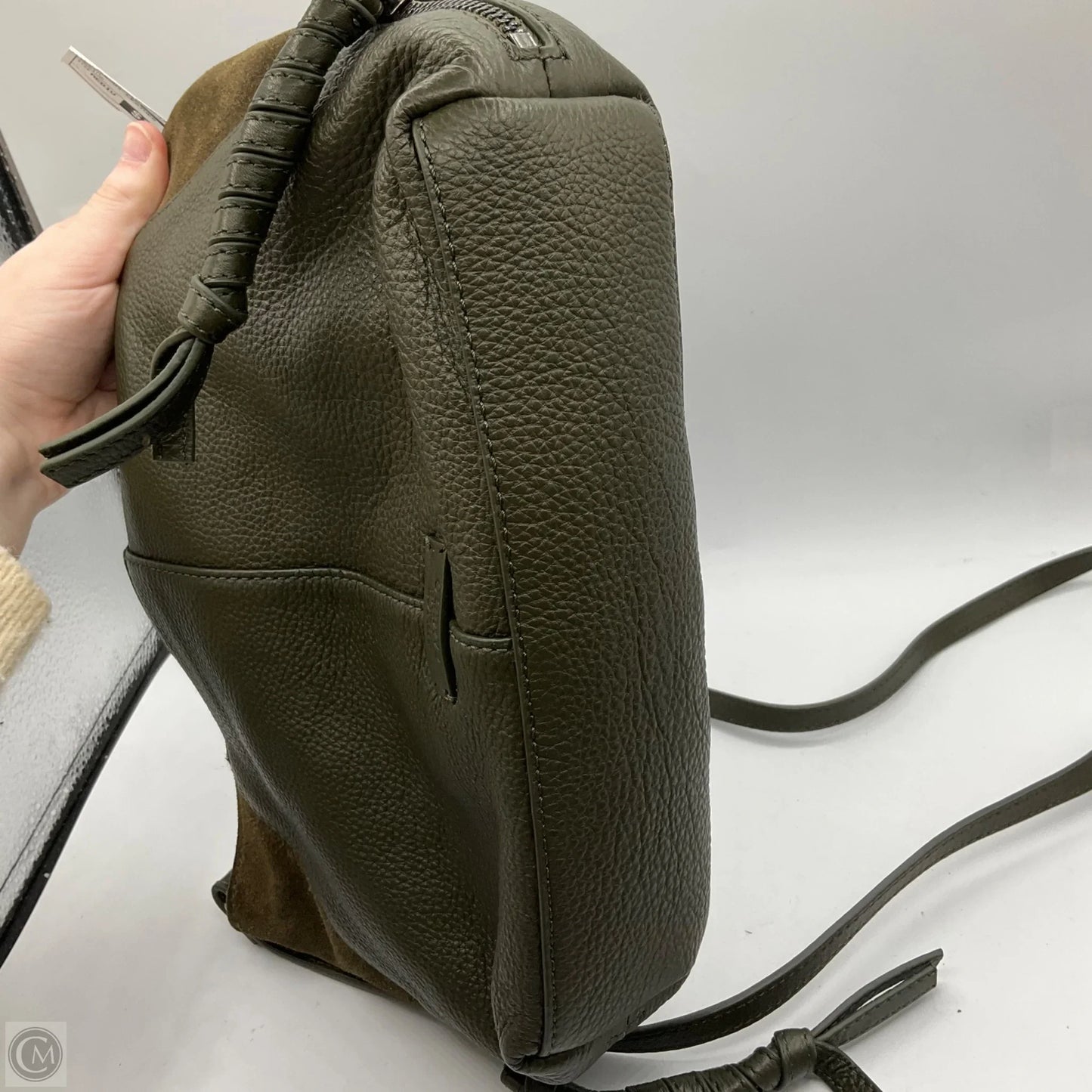 Crossbody Leather By Vince Camuto, Size: Medium