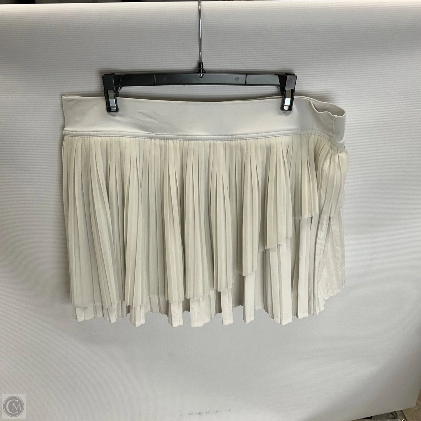 Athletic Skort By Lululemon In White, Size: 14