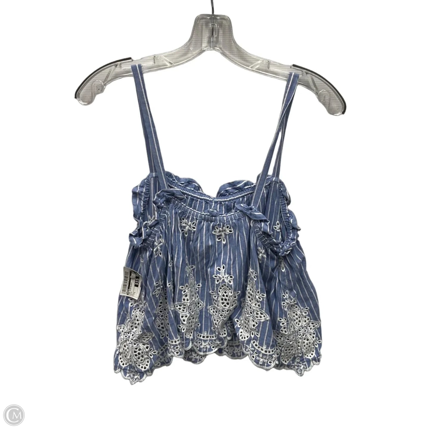 Top Sleeveless By Maeve In Blue, Size: S