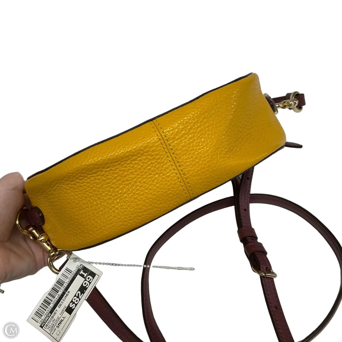 Crossbody Designer By Coach, Size: Small