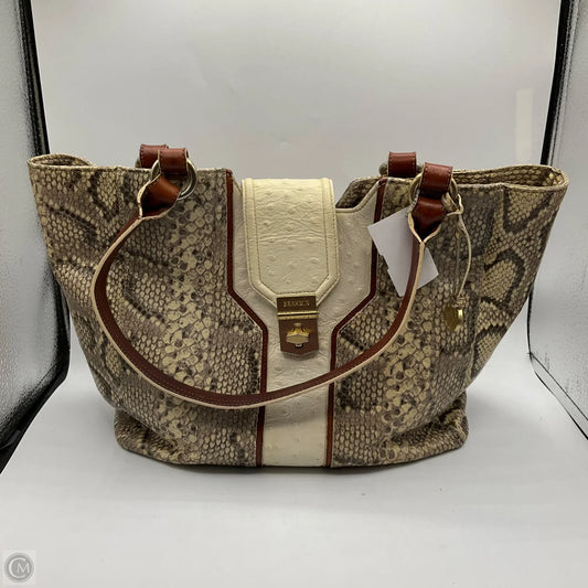 Handbag Designer By Brahmin, Size: Medium