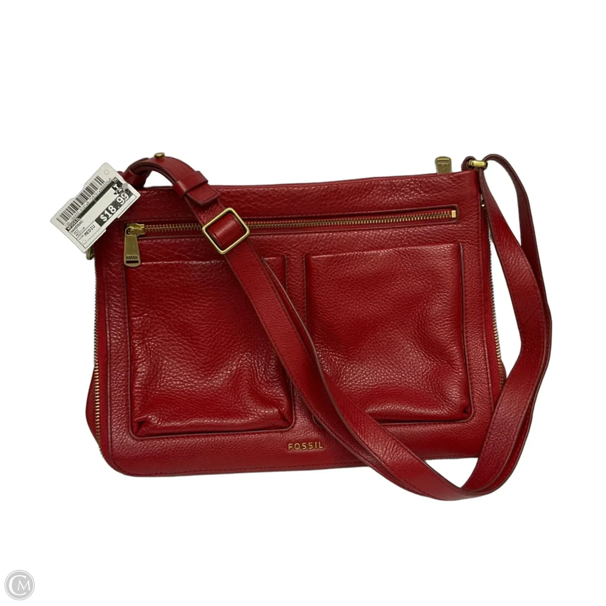 Handbag By Fossil, Size: Medium
