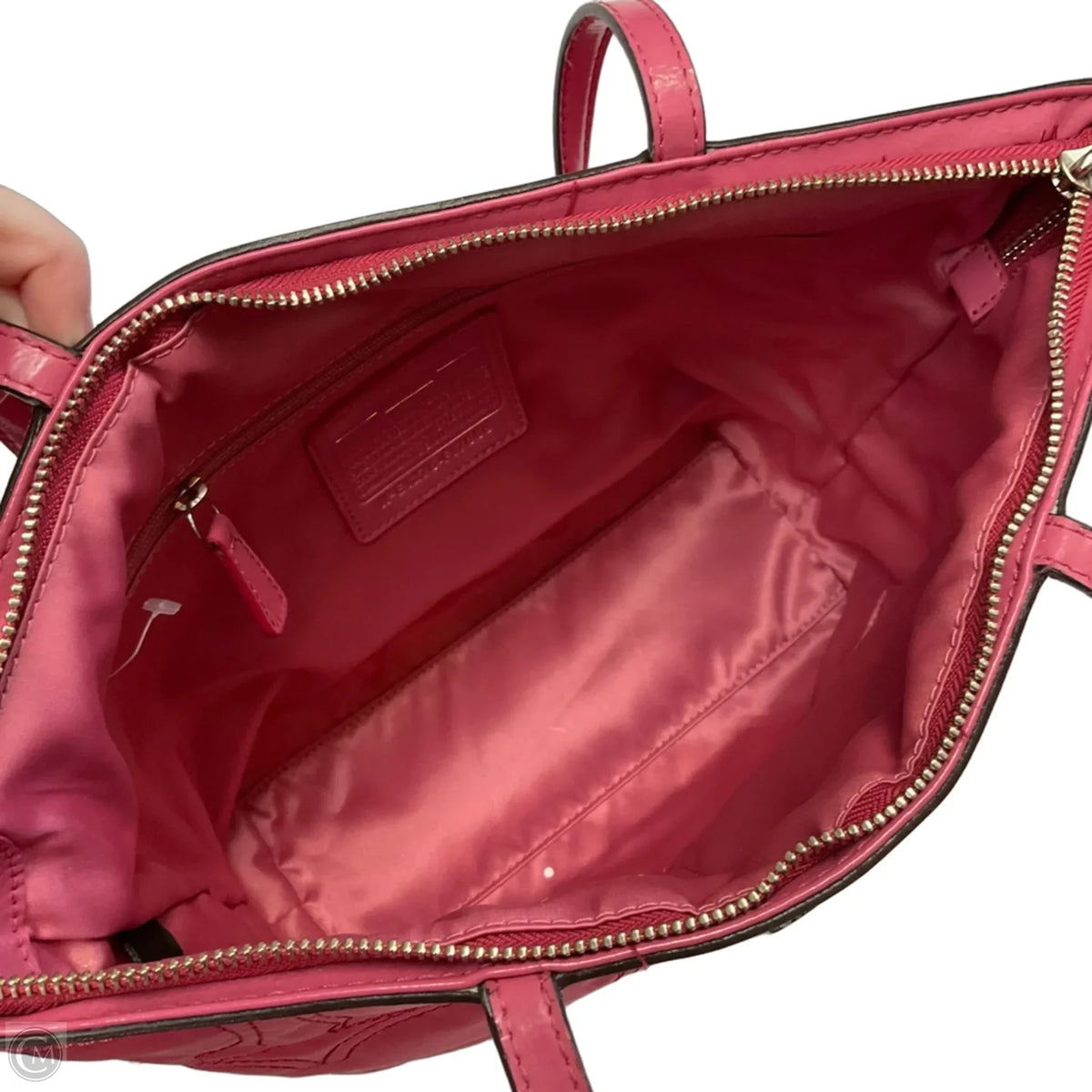 Handbag Designer By Coach, Size: Medium