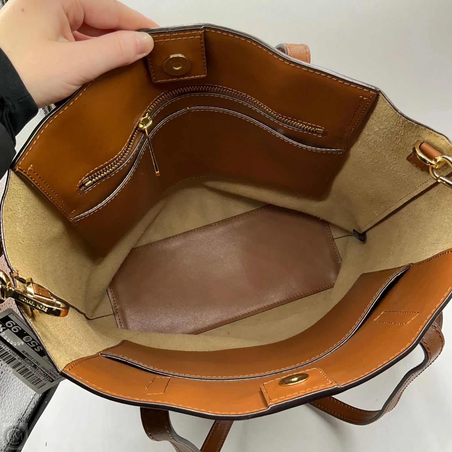 Handbag Designer By Michael Kors, Size: Large