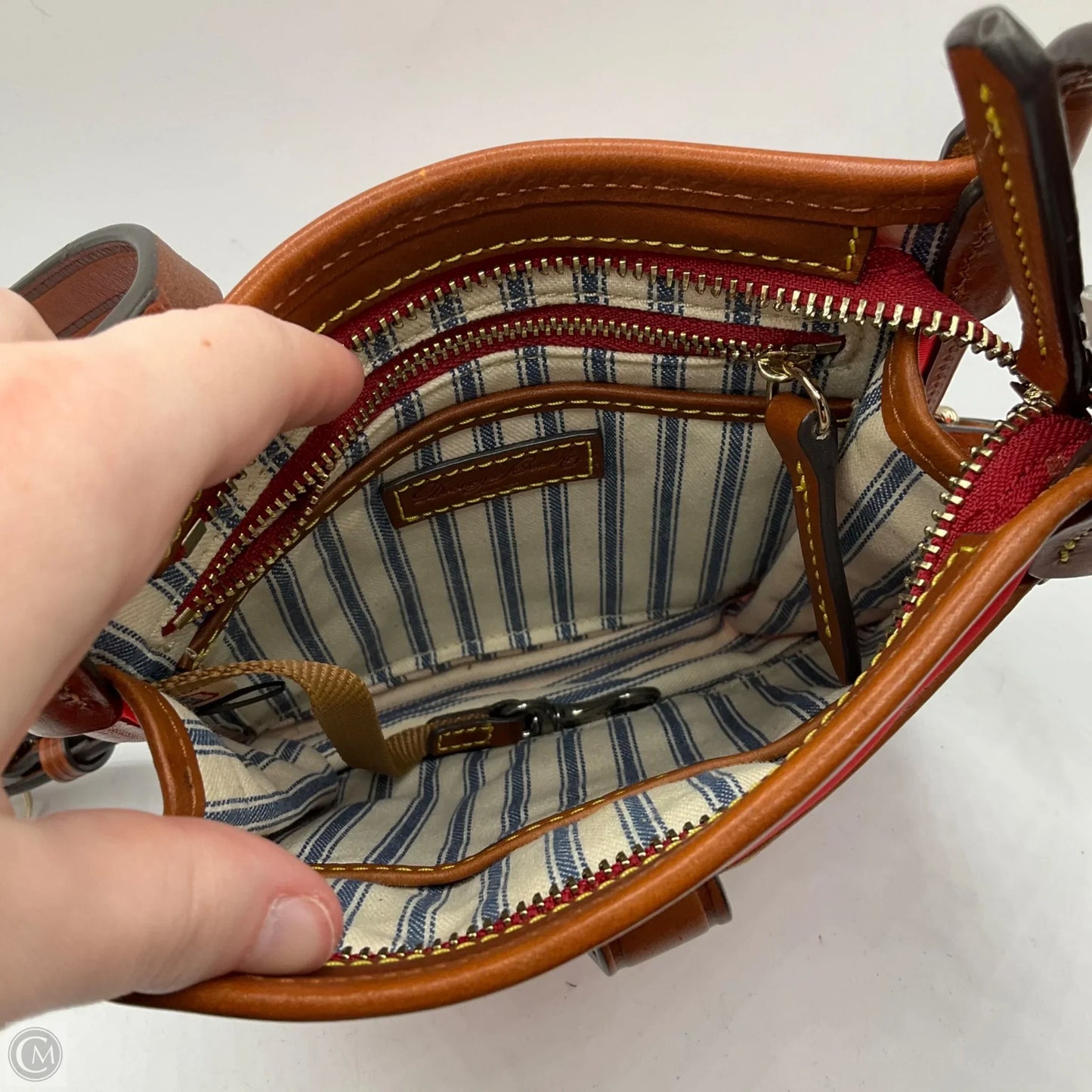 Crossbody Designer By Dooney And Bourke, Size: Small