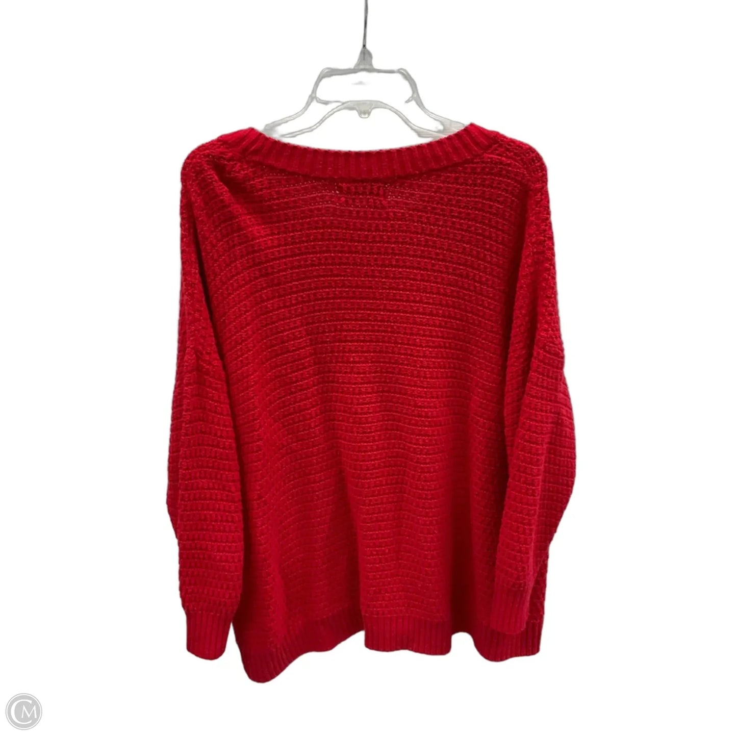 Sweater By Old Navy In Red, Size: 3x