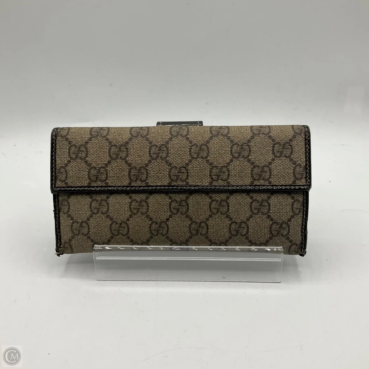 Wallet Luxury Designer By Gucci, Size: Large