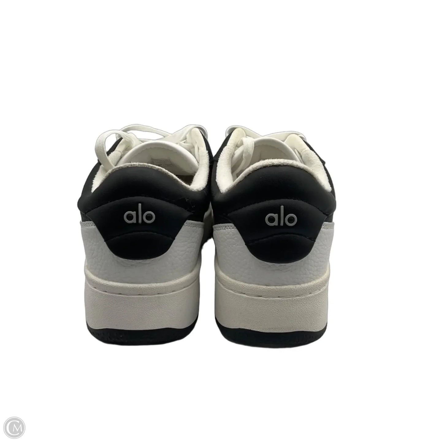 Shoes Sneakers By Alo In Black & White, Size: 7