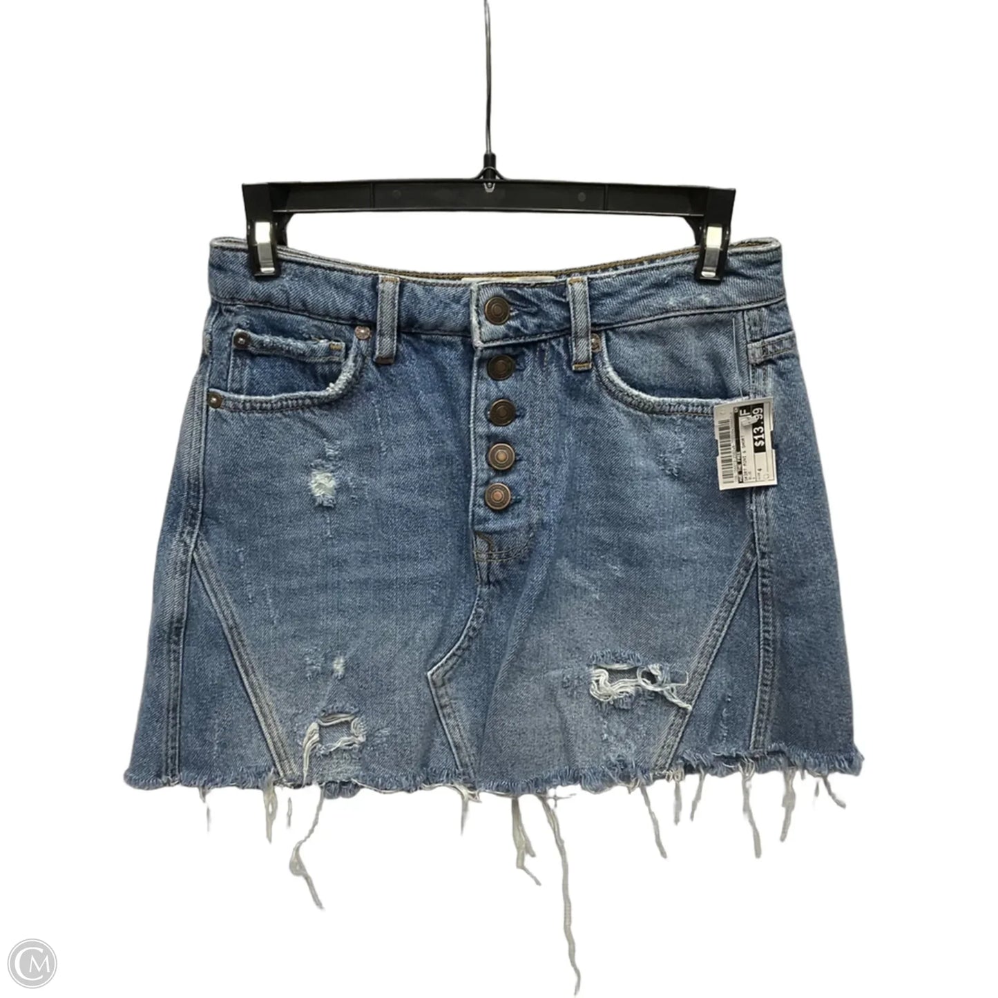 Skirt Mini & Short By We The Free In Blue, Size: 4