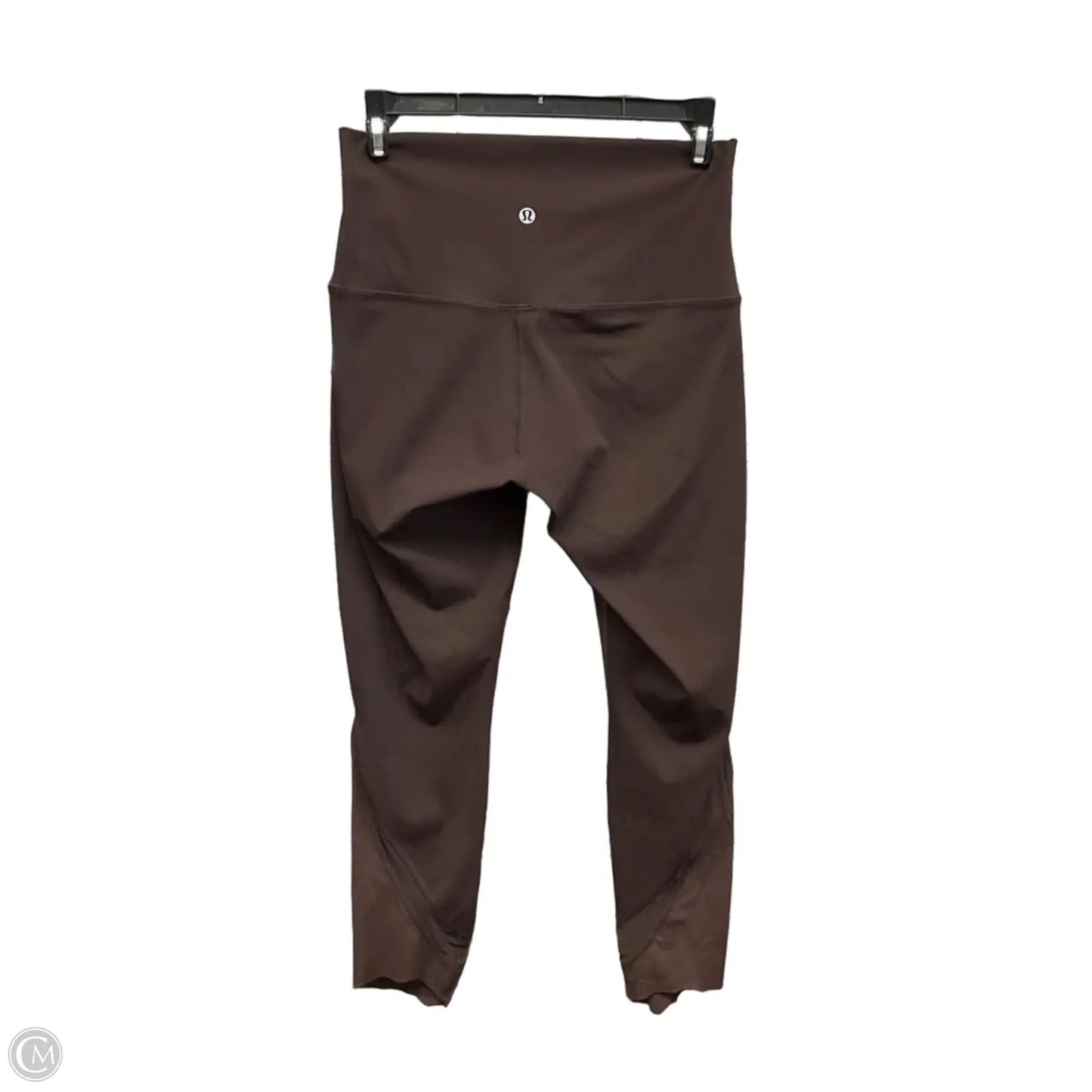 Athletic Legging Capris By Lululemon In Brown, Size: 6