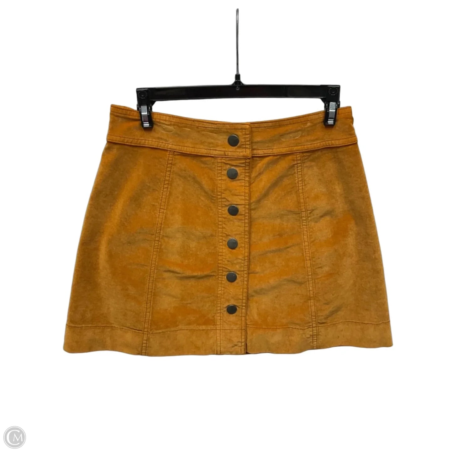 Skirt Mini/Short By Madewell In Orange, Size: 0