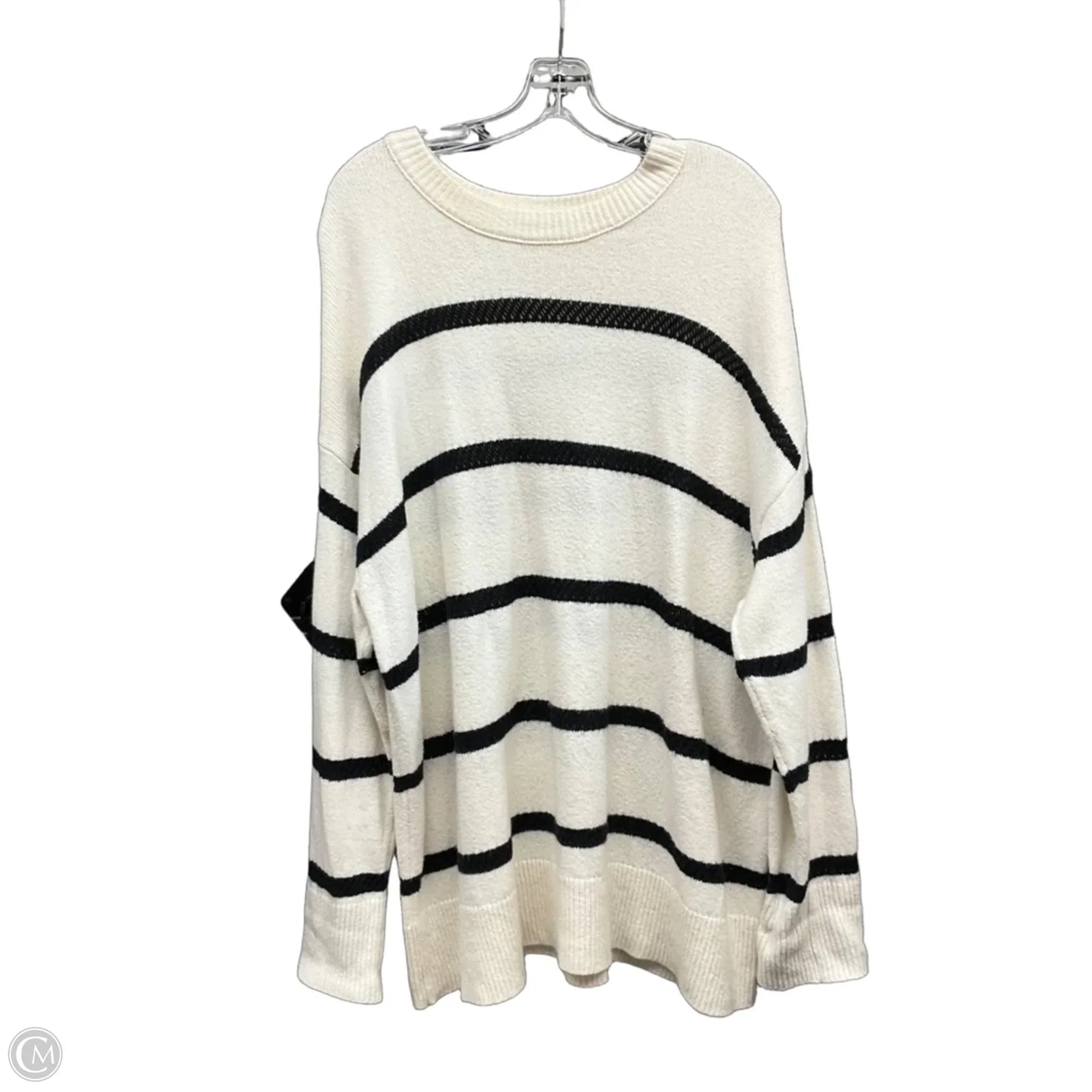 Sweater By Aerie In Striped Pattern, Size: L