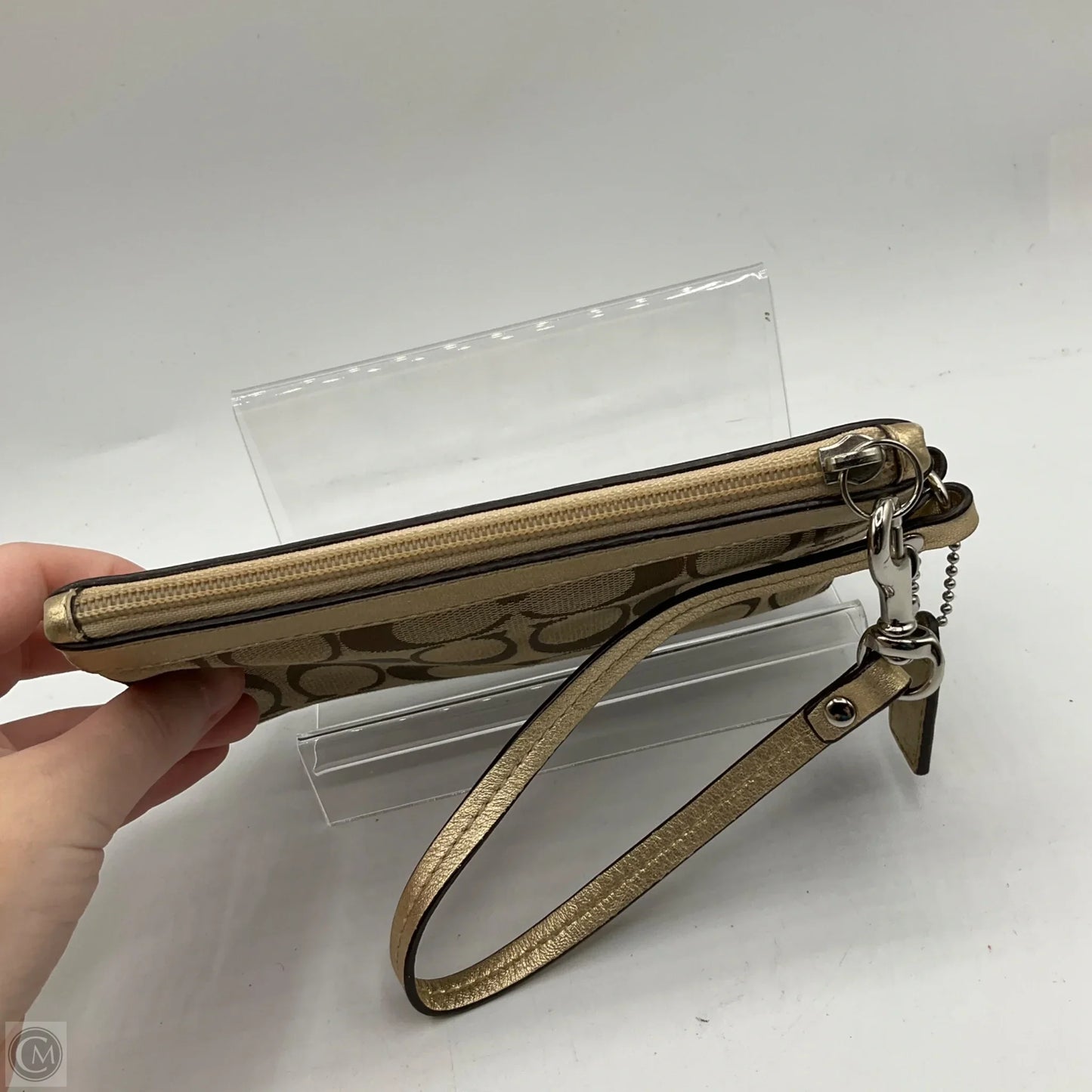 Wristlet Designer By Coach, Size: Small