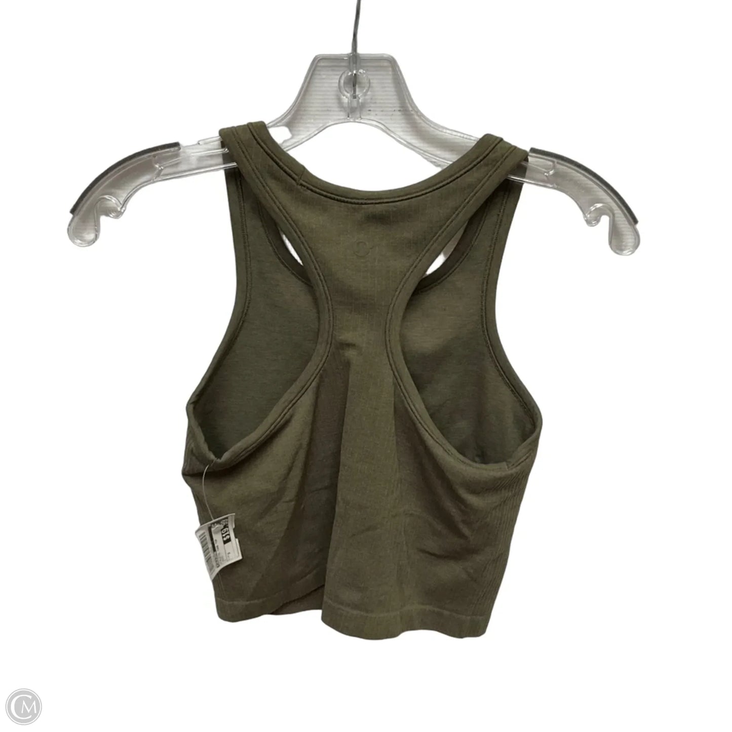 Athletic Tank Top By Lululemon In Green, Size: 6