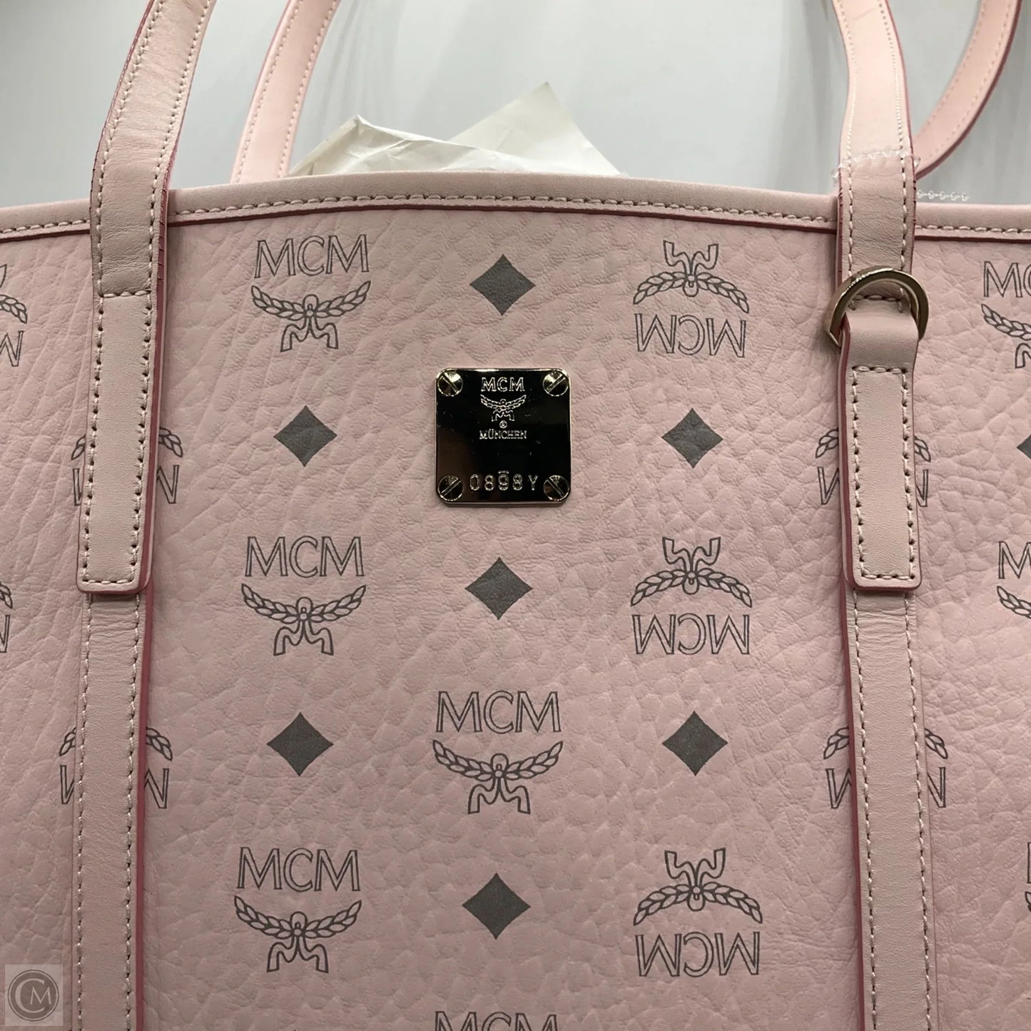 Handbag Luxury Designer By Mcm, Size: Large