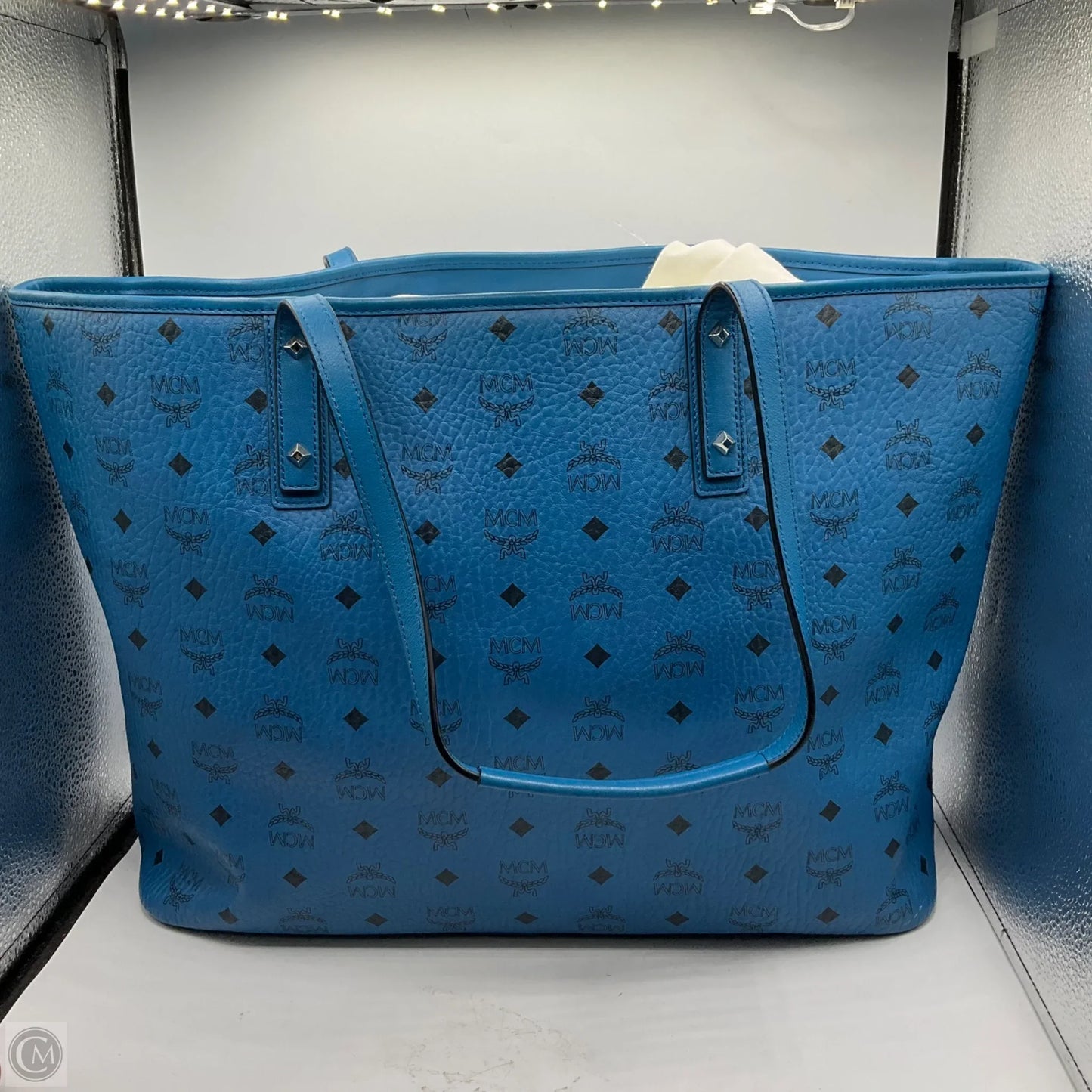 Handbag Luxury Designer By Mcm, Size: Large