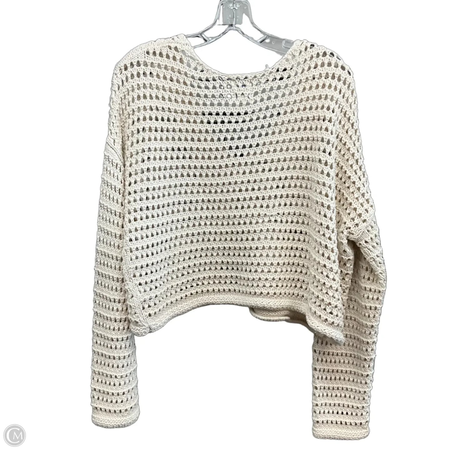 Sweater By Blue Rain In Cream, Size: S