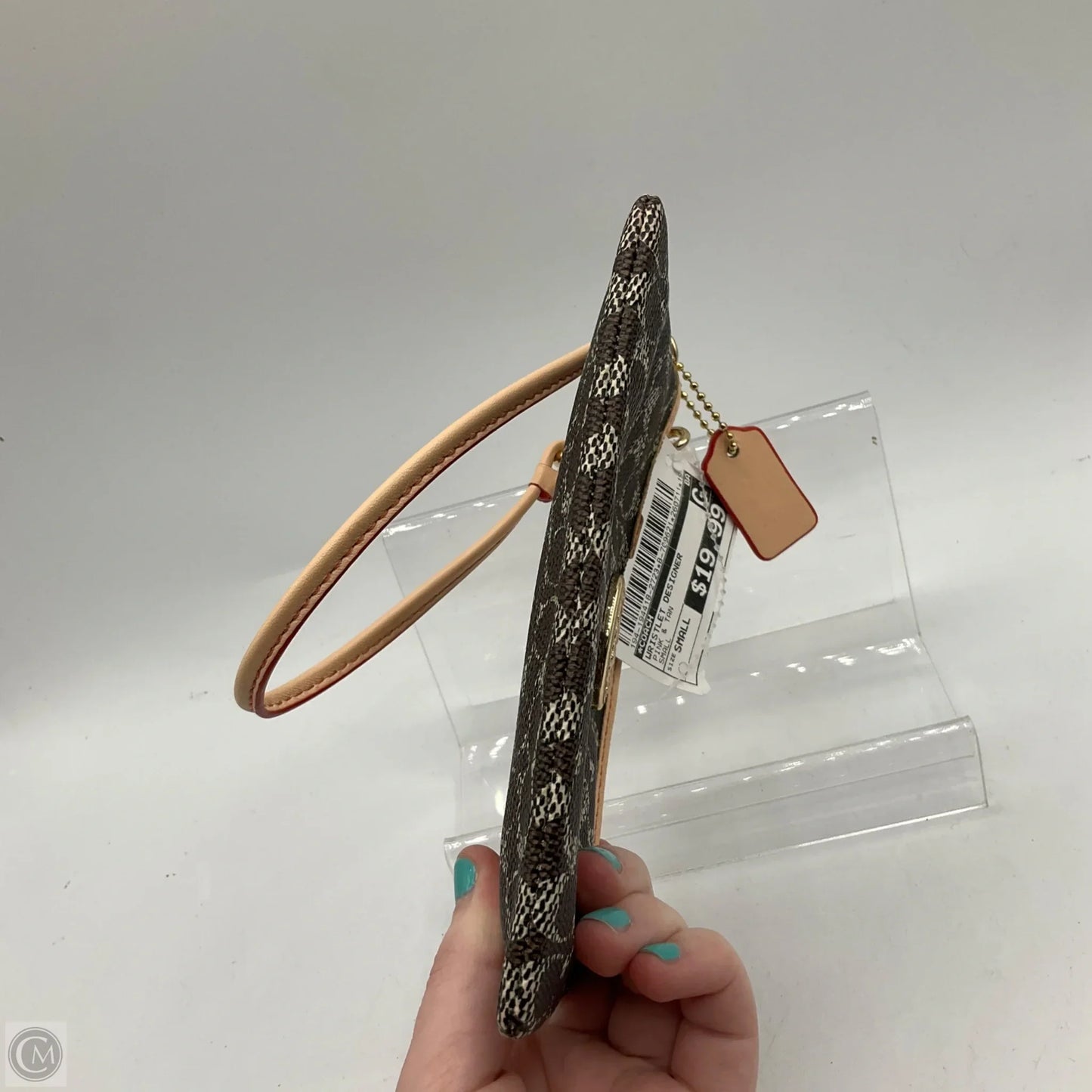 Wristlet Designer By Coach, Size: Small