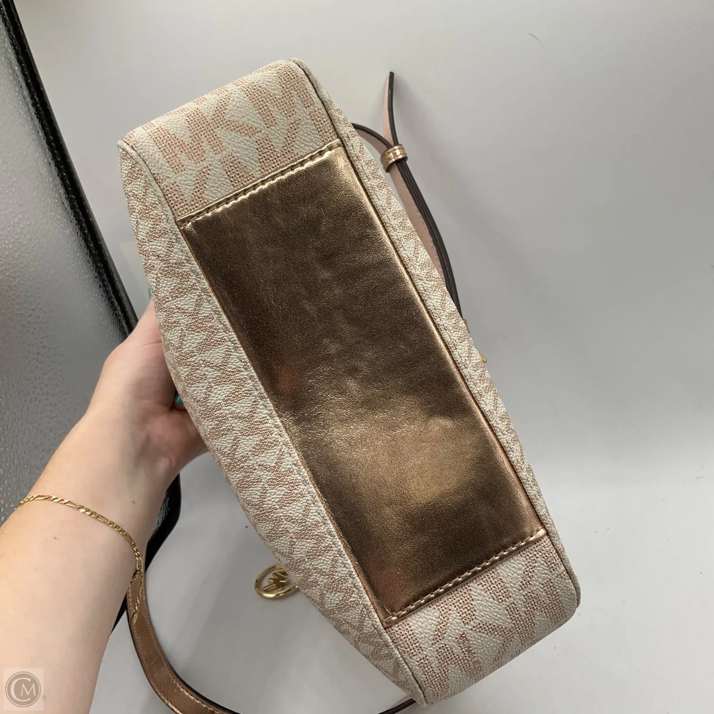 Crossbody Designer By Michael Kors, Size: Medium