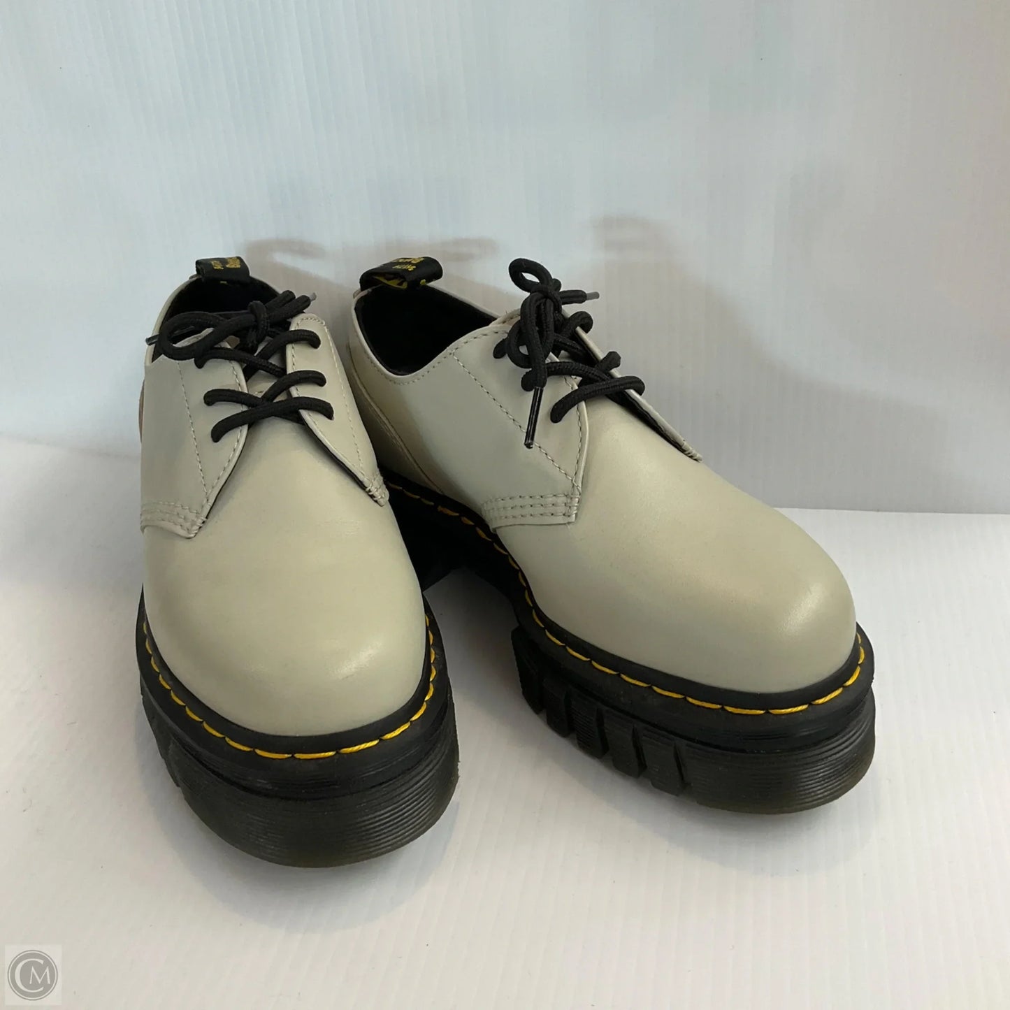 Shoes Sneakers Platform By Dr Martens In Grey, Size: 8